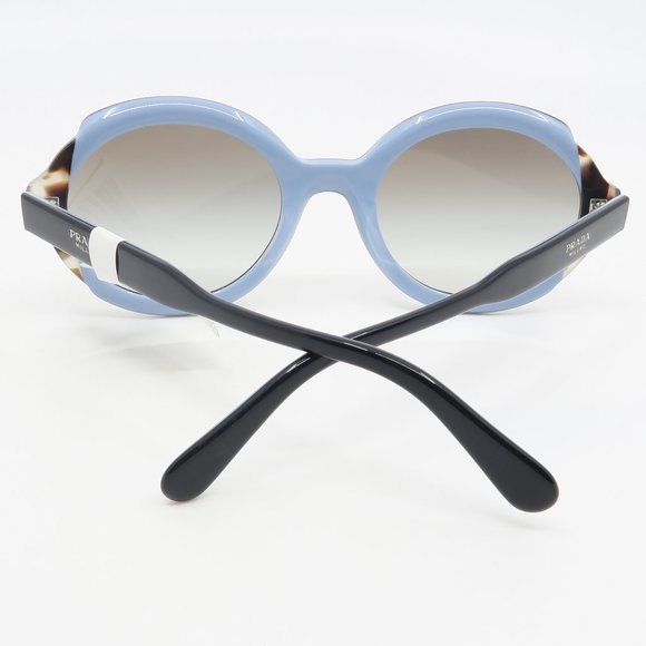 SPR 17U KHR-0A7 Prada Black Round Gradient Sun - Picture 6 of 6